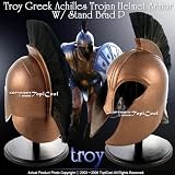 Achilles Troy Trojan Helemet With Free Stand