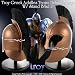 Achilles Troy Trojan Helemet With Free Stand