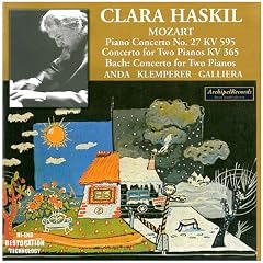 Clara Haskil plays Mozart & Bach [UK-Import]