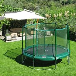 KidWise Jumpfree 15' Trampoline Combo - Trampoline with Safety Enclosure
