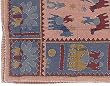 Cotton Bedcover Block Print Coverlet (bscov319)