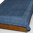 Coverlet Bedspread Cotton Block Print Home Accessories Size Queen