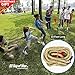 EASYGO 33 Foot TUG of WAR Rope with Flag â€“ Kids and Adults Family Game â€“ Team Building â€“ Soft Rope - Professional Long Lasting - Extra Thick for Easier GRIPPING