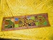 Table Runner Tempting Yellow Vintage Sari Embroidered Tapestry 60x20