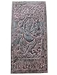 Antique Carving Indian Wall Hanging Ganesha Hand Carved Door Panel 72x36