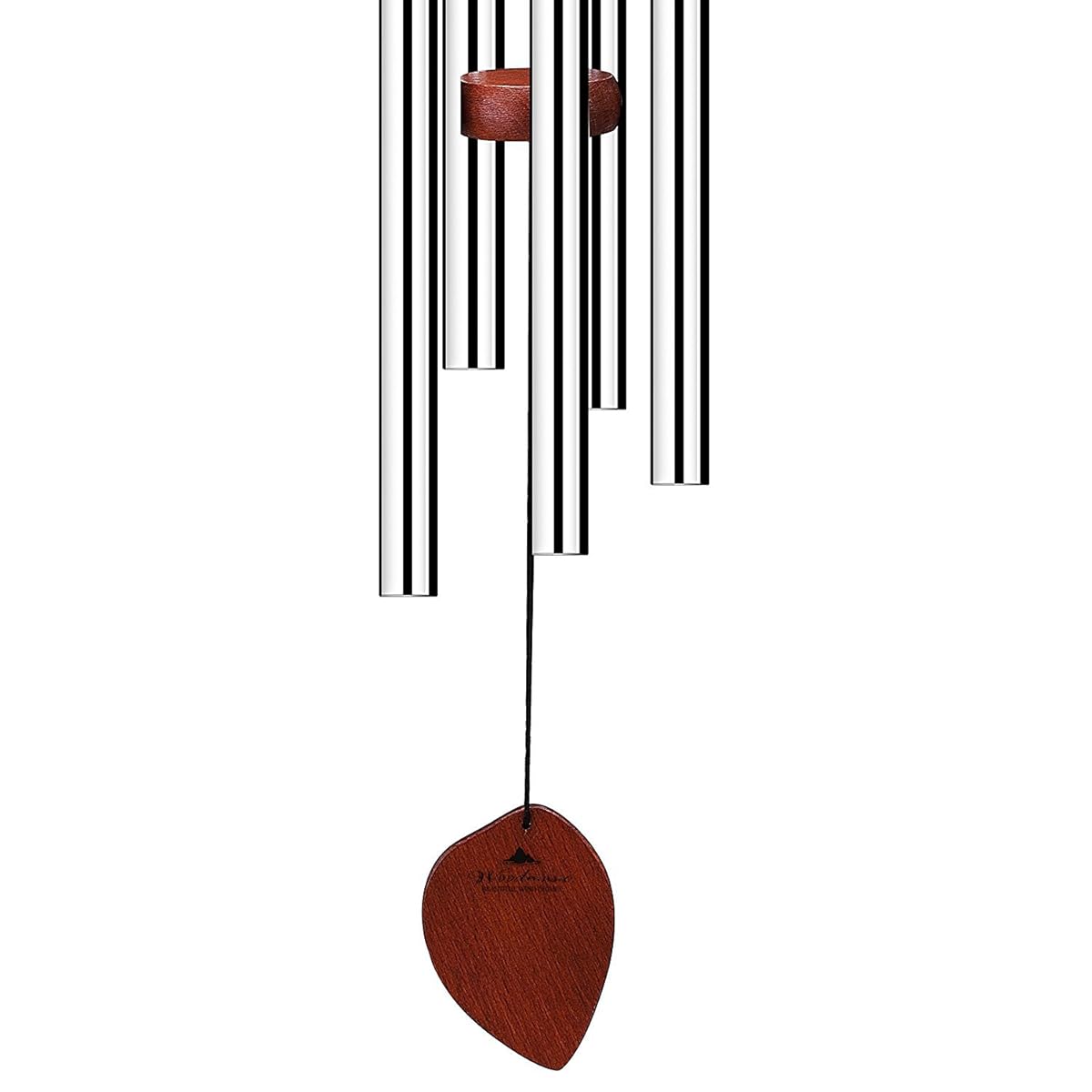 Wind Chimes, 5 Hollow Aluminum Metal Tubes Tuned 24 Music Windchime