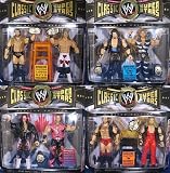 RINGSIDE EXCLUSIVE CLASSIC 2-PACKS PACKAGE DEAL OF 4 SETS WWE TOY WRESTLING ACTION FIGURES