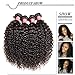 Jolia 8A Brazilian Curly Hair Weave 3 bundles a lot Thick Remy Human Hair Weft Non Chemical Process Natural Color 18 20 22 inch