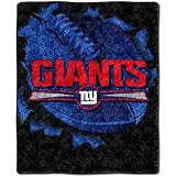 Northwest New York Giants 50x60 Sherpa Throw
