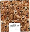 NOVELTY & QUILT FABRIC 22 WIDE 100% COTTON 1/2 YARD CUTS-NOVELTY 1/PKG