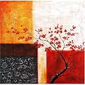 For Eternity Original Hand-Painted Oil on Canvas Wall Art - 32x32"