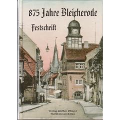 875 Jahre Bleicherode: Festschrift