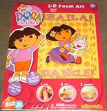 Dora the Explorer 3-D Foam Art