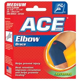 Click here to buy ACE Neoprene Elbow Brace, Medium, Advanced by ACE.