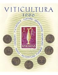 Single Detail Page Misc: Romania 1960 Souvenir Sheet Viticultura 1960 Wine Producing Regions And Medals
