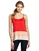 Ella Moss Women's Braid Strap Flowy Tank Top, Chili, Small