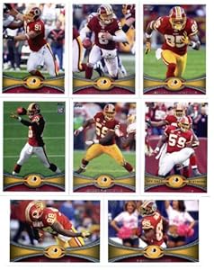 2012 Topps Washington Redskins Complete Team Set (Sealed) - 14 cards including Robert Griffin III RC, Moss, Orakpo, Garcon, Helu, Kirk Cousins RC & more !