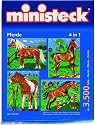31301 - Ministeck - Pferde mit Hintergrund 4in1 ca. 3.500 Teile, 3500 Teile
