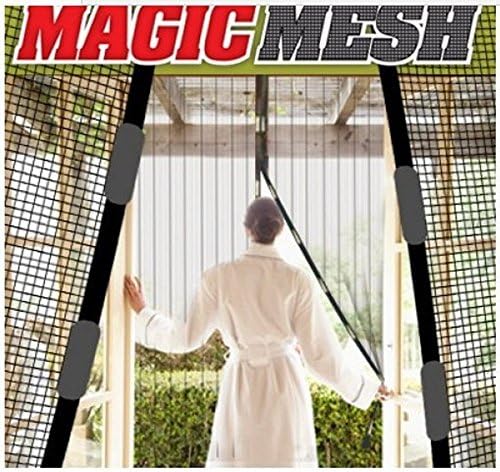 Magnetic Screen Door:! Premium Quality, Velcro Around Entire Frame-no Gaps Fits Door Openings up to 40 * 79 Inch Wont Fall Apart Like Magic Mesh As Seen on Tv, Bug Off Magna "Bugs-not-invited" Guarantee..!
