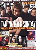 KERRANG MAGAZINE BACK ISSUE #1133 TAKING BACK SUNDAY - LACUNA COIL - WEDNESDAY 13 - AIDEN