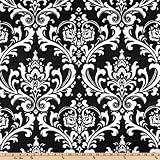 54 Wide Premier Prints Osborne Black/White Fabric By The Yard