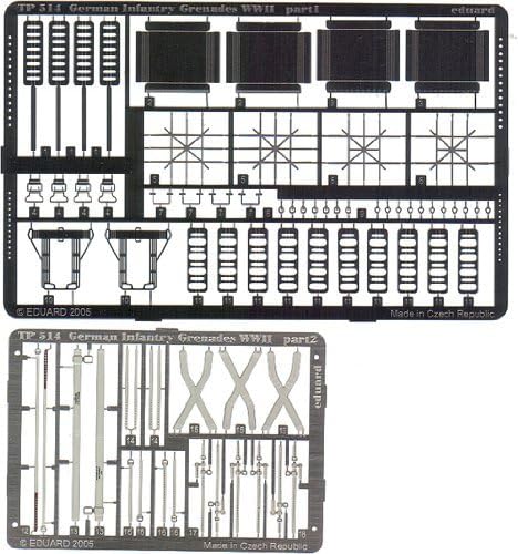 TP-514 1/35 WW‡U German infantry grenade etching German Infantry for Grenades