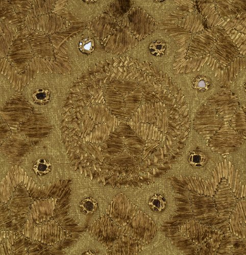 Imagen 3 de Cojín de algodón indio cubre con bordado a mano y tamaño Mirror Work 16 x 16 pulgadas Juego de 2 piezas