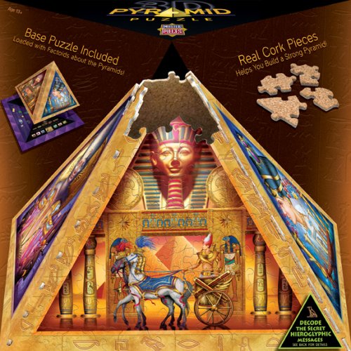 MasterPieces Mysteries of the Pyramids 3D Pyramid Puzzle 365 Pieces