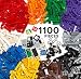 Play Platoon 1100 Piece Building Bricks Kit with Wheels, Tires, Axles, Windows and Doors Pieces - Classic Colors - Compatible with All Major Brands
