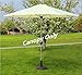 Tokept Replacement Umbrella Canopy for 9ft 8 Ribs Beige(Canopy Only)