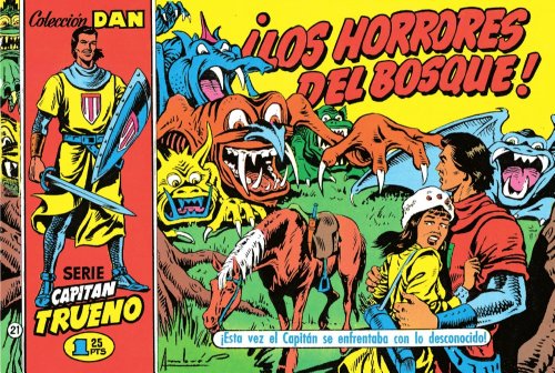 El Capitán Trueno #5. ¡Los horrores del bosque! (Spanish Edition)