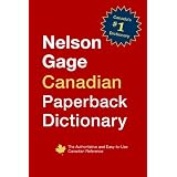 Nelson Gage Canadian Paperback Dictionaryby Nelson