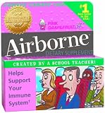AirBorne Effervescent Health Formula, Pink Grapefruit Flavor, 1.7 oz. (47 g) 10 Tablets by ClubNatural