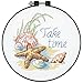 Learn-A-Craft Take Time Counted Cross Stitch Kit-6 Round 14 Count