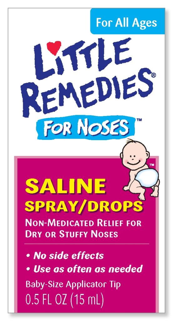 Little Remedies Noses Saline Spray/Drops, 0.5 Ounce Health