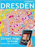 Map of Dresden (Maps of Germany)