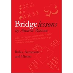 Bridge Lessons: Rules, Acronyms and Ditties