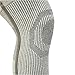 Vital Salveo Knee Compression Sleeve Swelling Recovery Knee Brace S-Support Pain Relief for Men and Women Unisex for Running Basketball Gym Workout Sports Light Grey (1PC) Medium