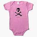 Onesie - pirate. in Pink or White