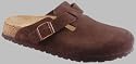 Betula Clogs ''Hudson Newalk'' from Suede in mocha with a regular insole