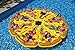 Babrit Pool Swimming Float Water Float Yellow Inflatable Floating Slice of Pizza Pool Raft