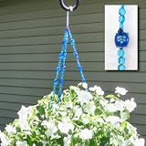 Beaded Plant Hangers, blue turtle