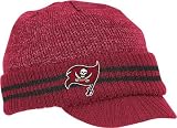 Reebok Tampa Bay Buccaneers Sideline Player 2nd Season Visor Knit Hat One Size Fits All