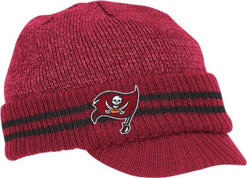 Reebok Tampa Bay Buccaneers Sideline Player 2nd Season Visor Knit Hat One Size Fits All