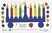 Read a Mat Placemat: Happy Hannukah