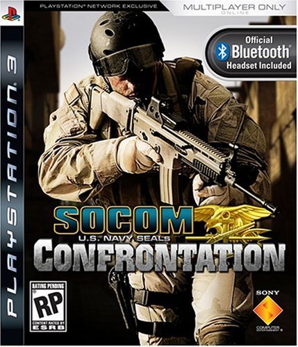 Childrens Toyshop  Video Games : SOCOM U.S. Navy SEALs: Confrontation bundled with Bluetooth Headset