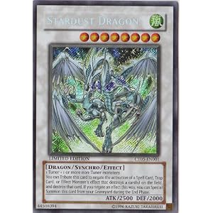 YuGiOh 5D's 2008 Holiday Tin Promo Single Card Secret Rare Stardust Dragon CT05-EN001 by 