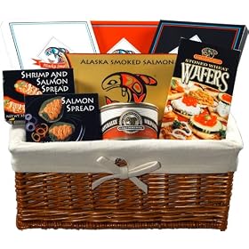 Alaska Smokehouse Snacking For Two Gift Basket
