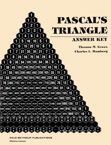 Pascal's Triangle-Answer Key