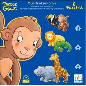 Marmoset And His Friends Puzzle Set by Djeco